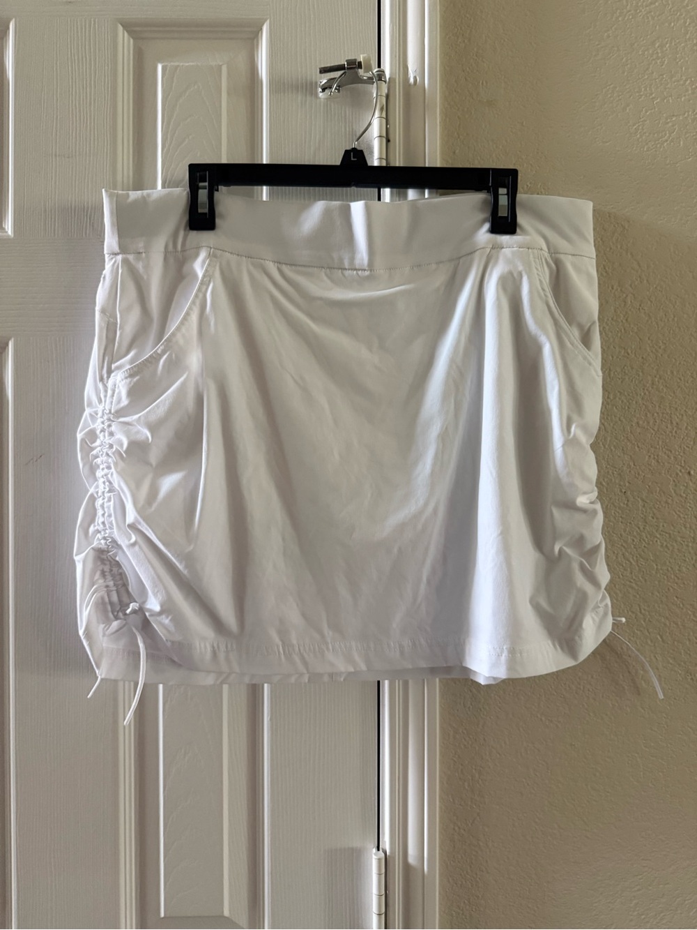 Columbia White Drawstring Skirt